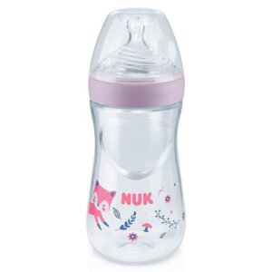 Mamadeira Essence Smart Flow 270ml Bico 6m+ Lilás Nuk