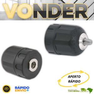 Mandril De Aperto Rapido 10mm 3 8” Vonder Furadeira Manual