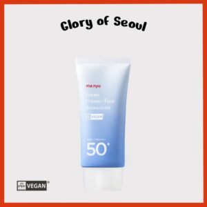 Manyo Lotus Primer Free protetor solar, SPF50+PA 50ml