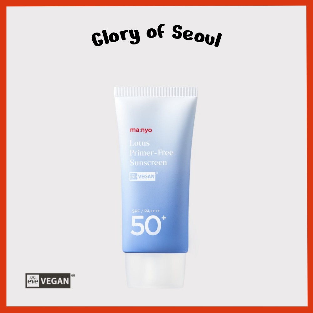 Manyo Lotus Primer Free protetor solar, SPF50+PA 50ml