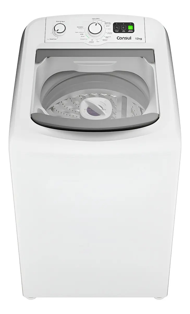 Máquina de lavar 12 kg: Consul 12 kg com dosagem econômica