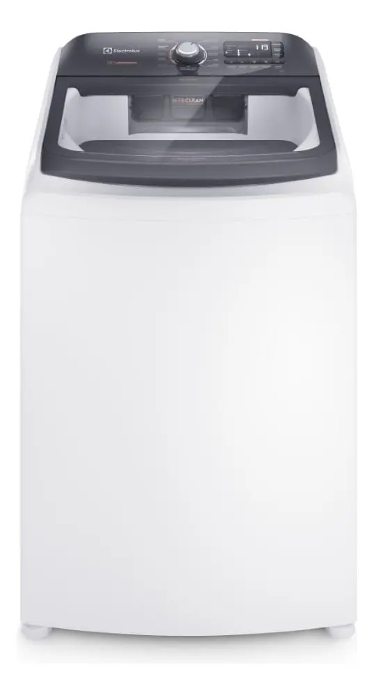 Máquina de Lavar Electrolux Branca 15kg Premium Care com Cesto Inox — Lavanderia