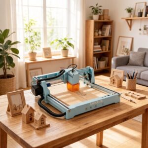 Maquina Gravadora Laser Corte L4 48w 15x20cm 3w Impressora Portátil