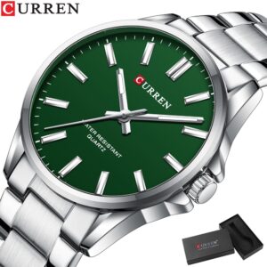 Marca Superior Relógio Masculino Original Curren Moda Simples Casual