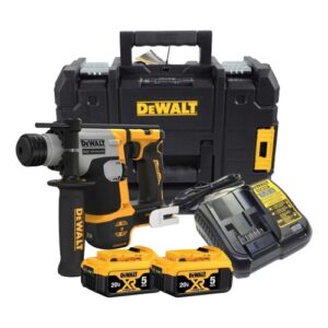 Martelete Dewalt 20V Brushless C 2 Baterias 5Ah e Maleta Carregador