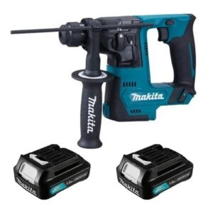 Martelete Makita 12V a Bateria HR140DZ Rotativo Rompedor Com 2