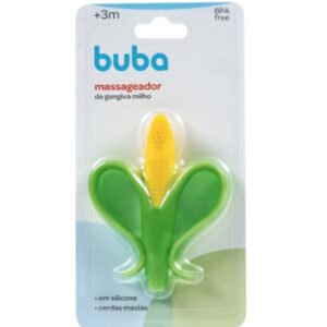 Massageador De Gengiva De Silicone Com Cerdas Curtas Milho 16169 Buba