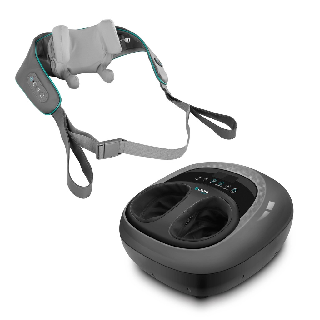 Massageador para pés Foot Zen e Massageador de Pescoço Neck Spa Genis — Bem-estar