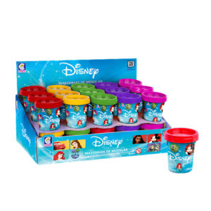 Massinha de Modelar Brinquedo Infantil Disney 115G Cores Sortidas e