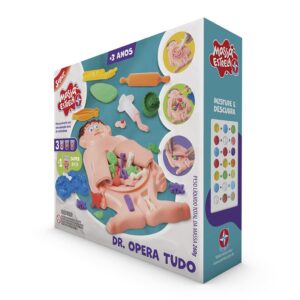 Massinha de Modelar Dr Opera Tudo Retrô Kit Estrela Oficial