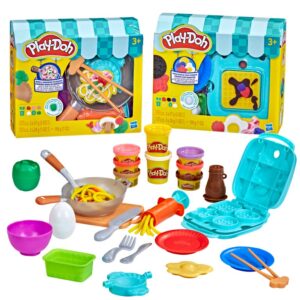 Massinha de Modelar Play Doh Conjunto Café da Manhã Comida Chinesa