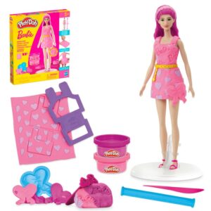 Massinha Play Doh com Boneca Corações e Penteados Hasbro