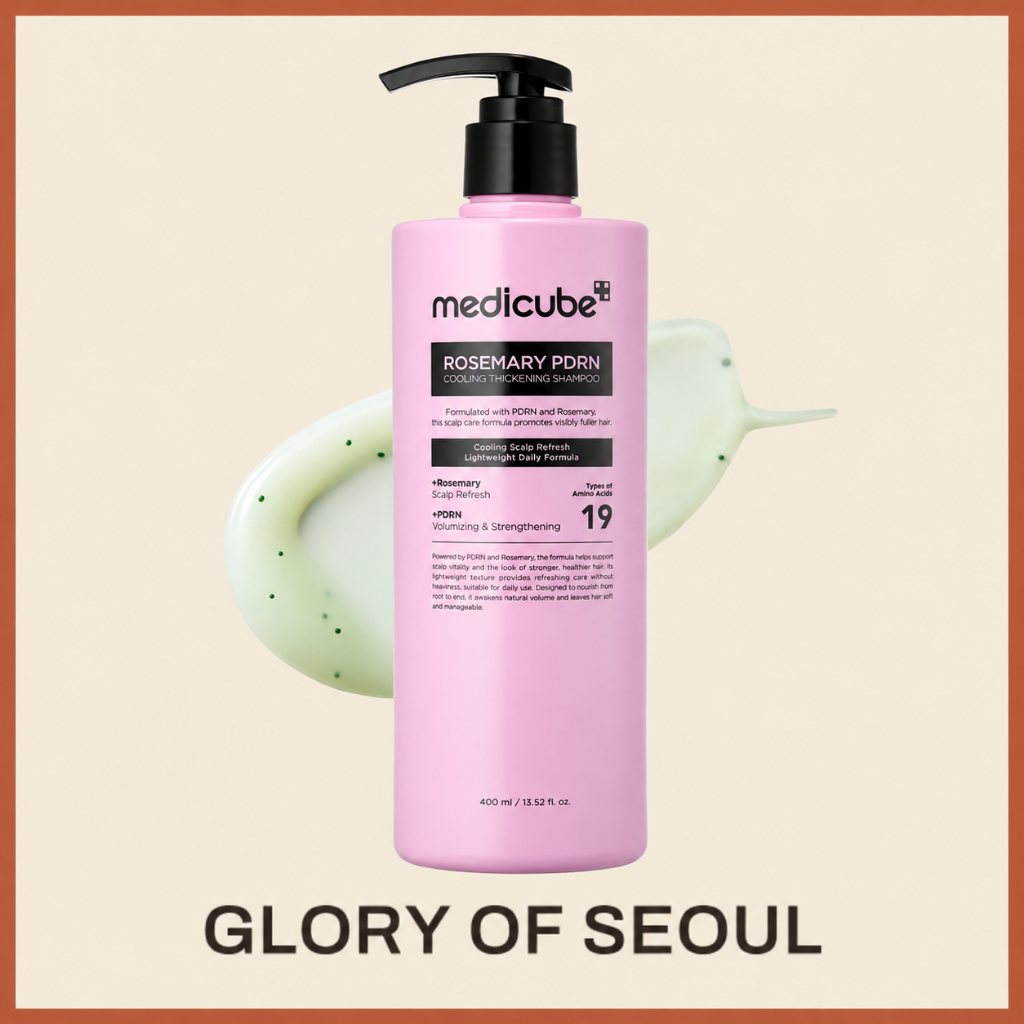Medicube Rosemary Pdrn Cooling Thickening Shampoo, 400ml
