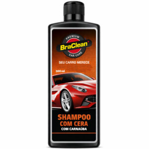 Melhor Shampoo com Cera 500ml lavagem automotiva acabamento rápido