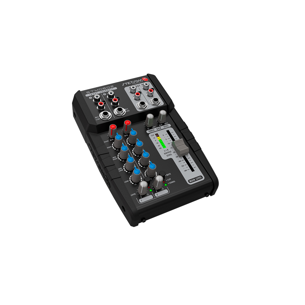 Mesa De Som Automotivo Stetsom 12v 2 Canais Stereo Stm0602 — Som Automotivo