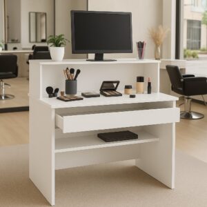 Mesa Para Estudos Organizadora Multiuso Com Gaveta