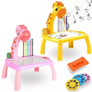 Mesa Projetora Lousa Mágica Infantil Brinquedo de Desenhar Pintar — TV e Vídeo