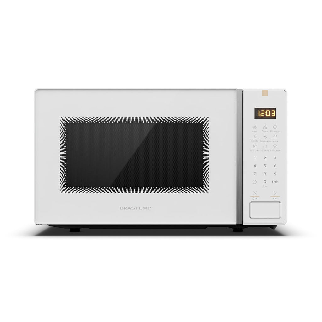 Micro-ondas 23 Litros com Multi Preparos Branco Brastemp BMS23AB