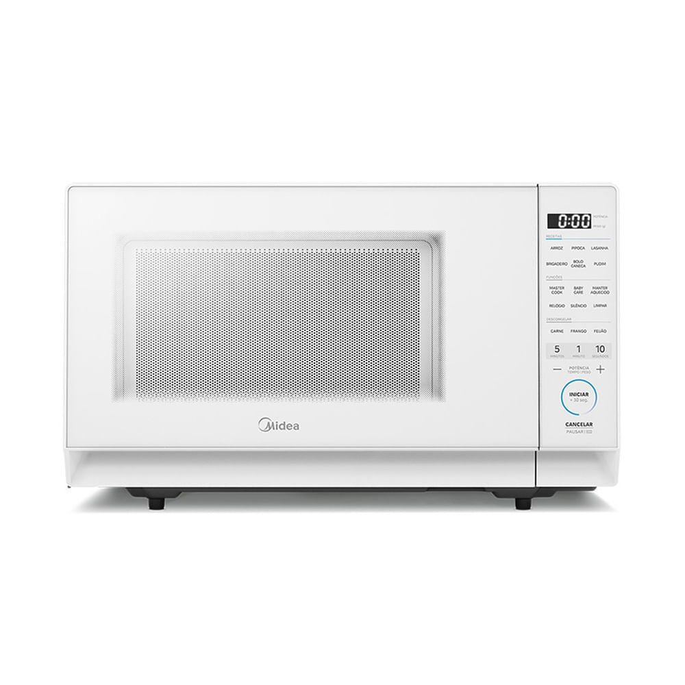 Micro-Ondas 27L Branco MasterCook Midea — Eletroportáteis