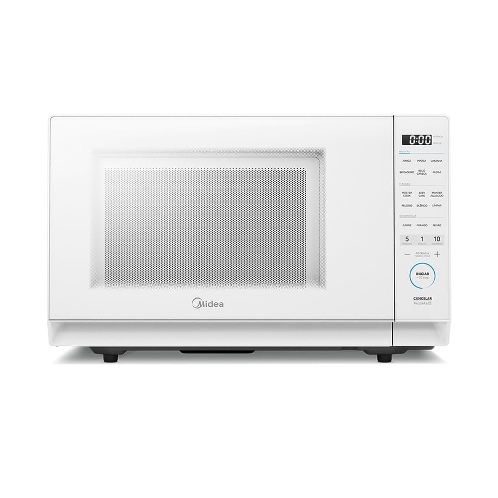 Micro-ondas 35L Branco MasterCook Midea — Eletroportáteis