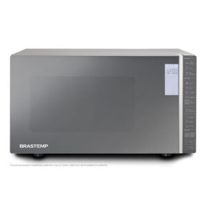 Micro-ondas Brastemp 32 Litros cor Inox Espelhado com Grill e Painel