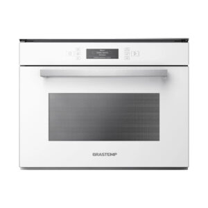Micro-ondas Brastemp Vitreous de Embutir 40 Litros Branco com Grill