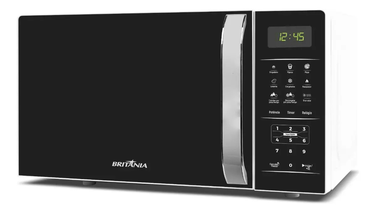 Micro-ondas Britânia Bmo23 De Bancada 20l Preto — Cozinha (grandes)