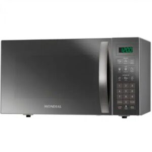 Micro-ondas de Bancada Mondial 34L Espelhado Menu dia a dia