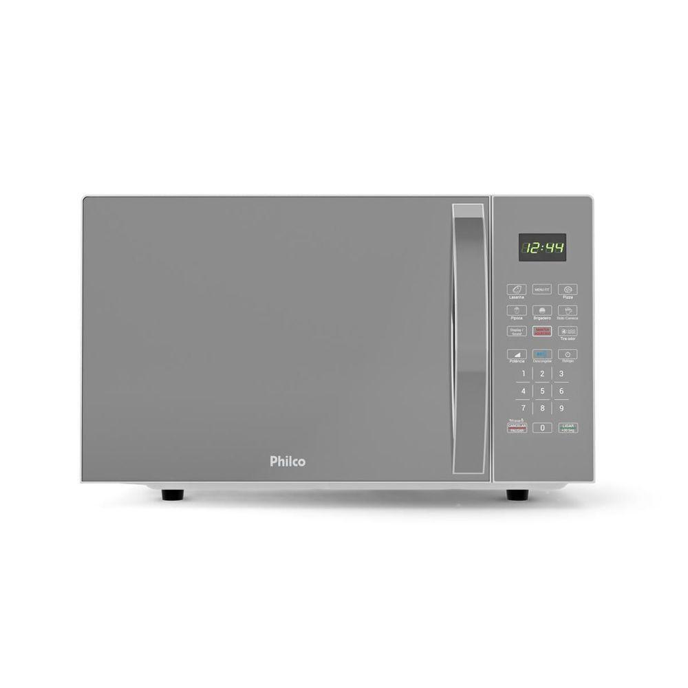 Micro-Ondas de Bancada Philco PMO30S 28L 1400W com Descongelar e Tira