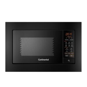Micro-ondas de Embutir Continental 27L Preto com Função Tira Odor