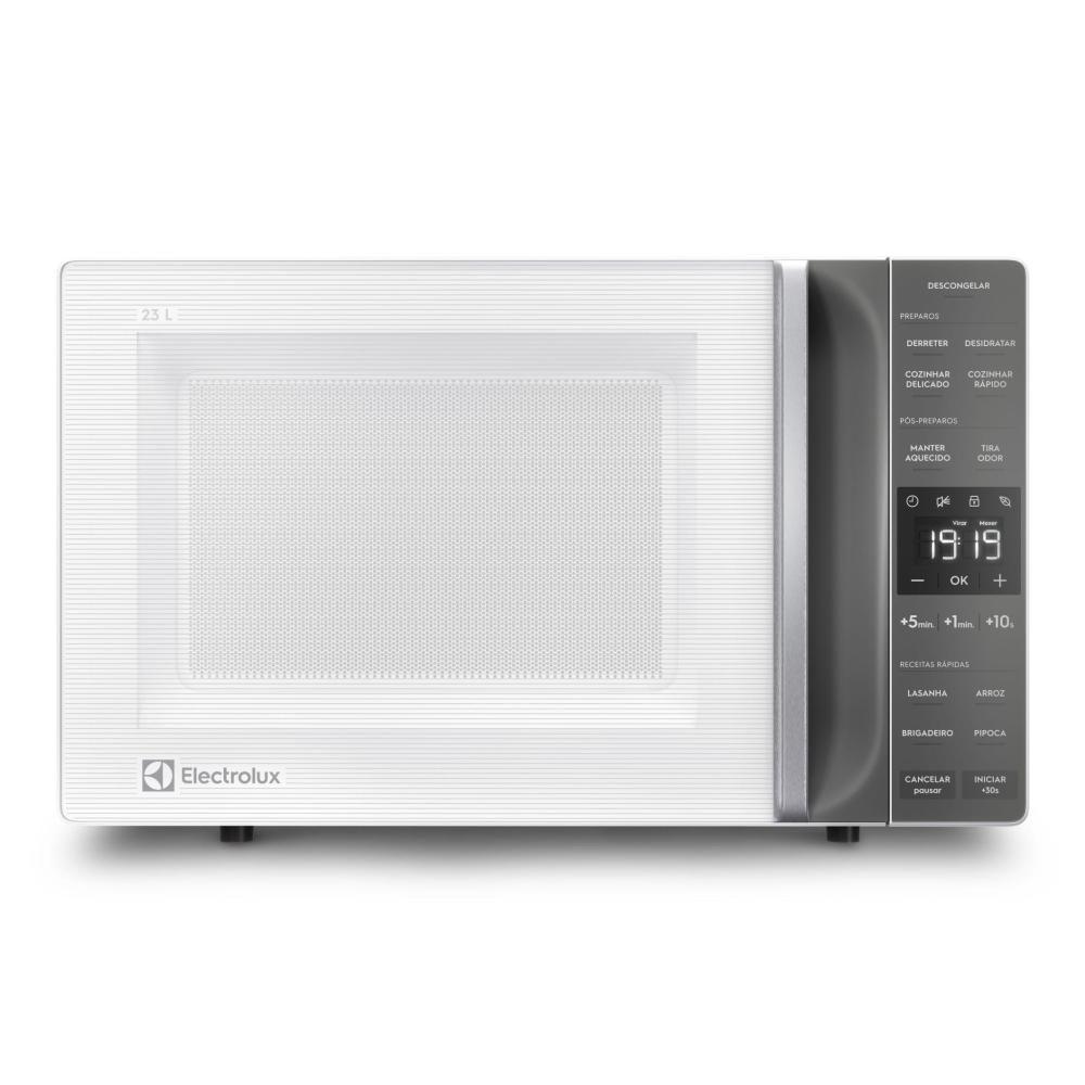 Micro-ondas Electrolux 23L Branco Efficient com Descongelamento — Eletroportáteis