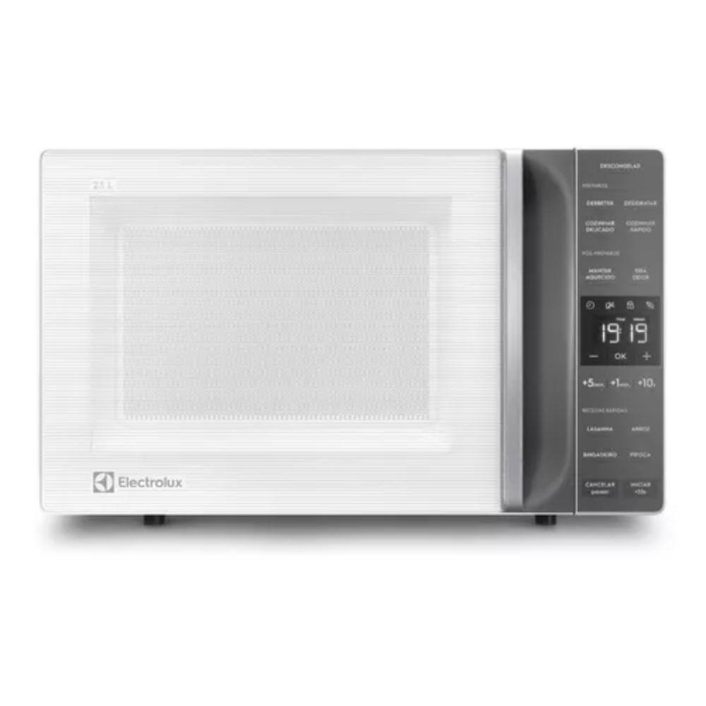 Micro-ondas Electrolux 23L Branco Efficient com Descongelamento — Eletroportáteis