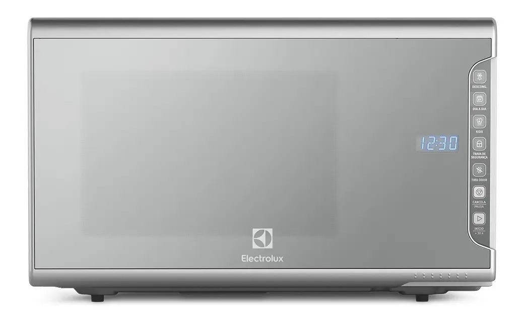 Micro-Ondas Electrolux 31L Com Painel Integrado EM Aço Inox Espelhado