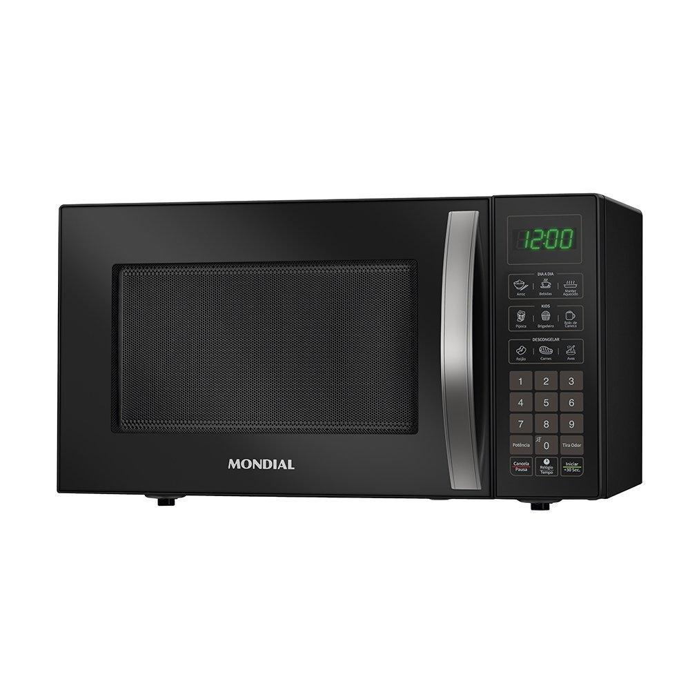 Micro-Ondas Mondial 34 Litros 1400W Preto — Eletroportáteis