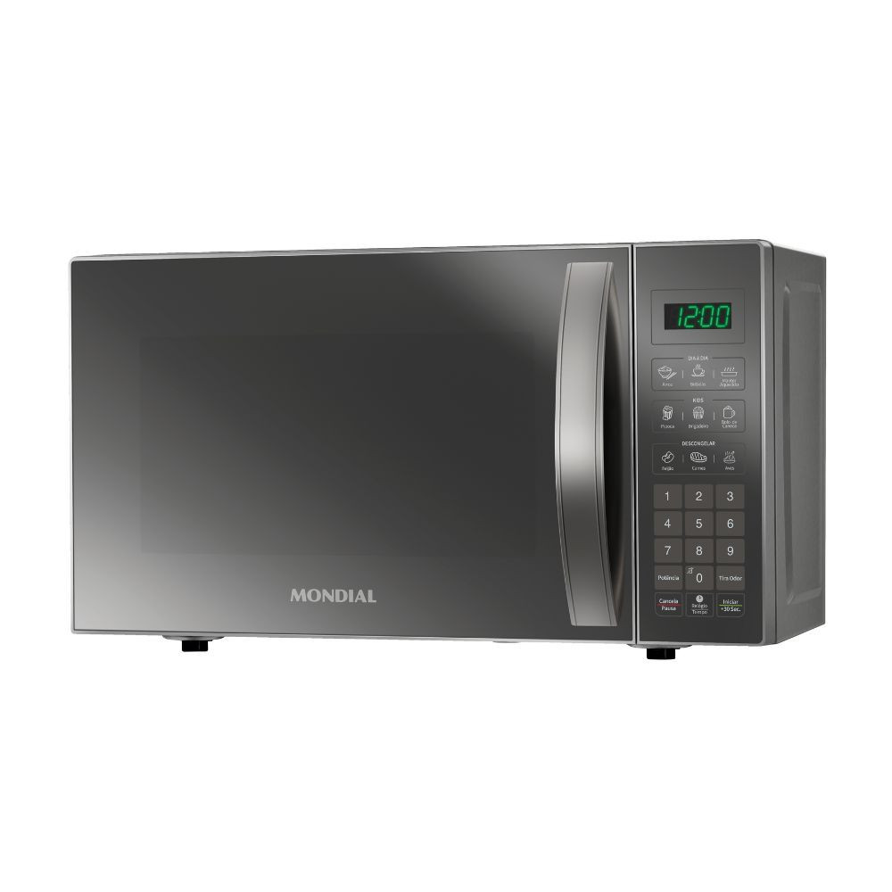 Micro-ondas Mondial MO-01-21-E 21L Espelhado — Eletroportáteis