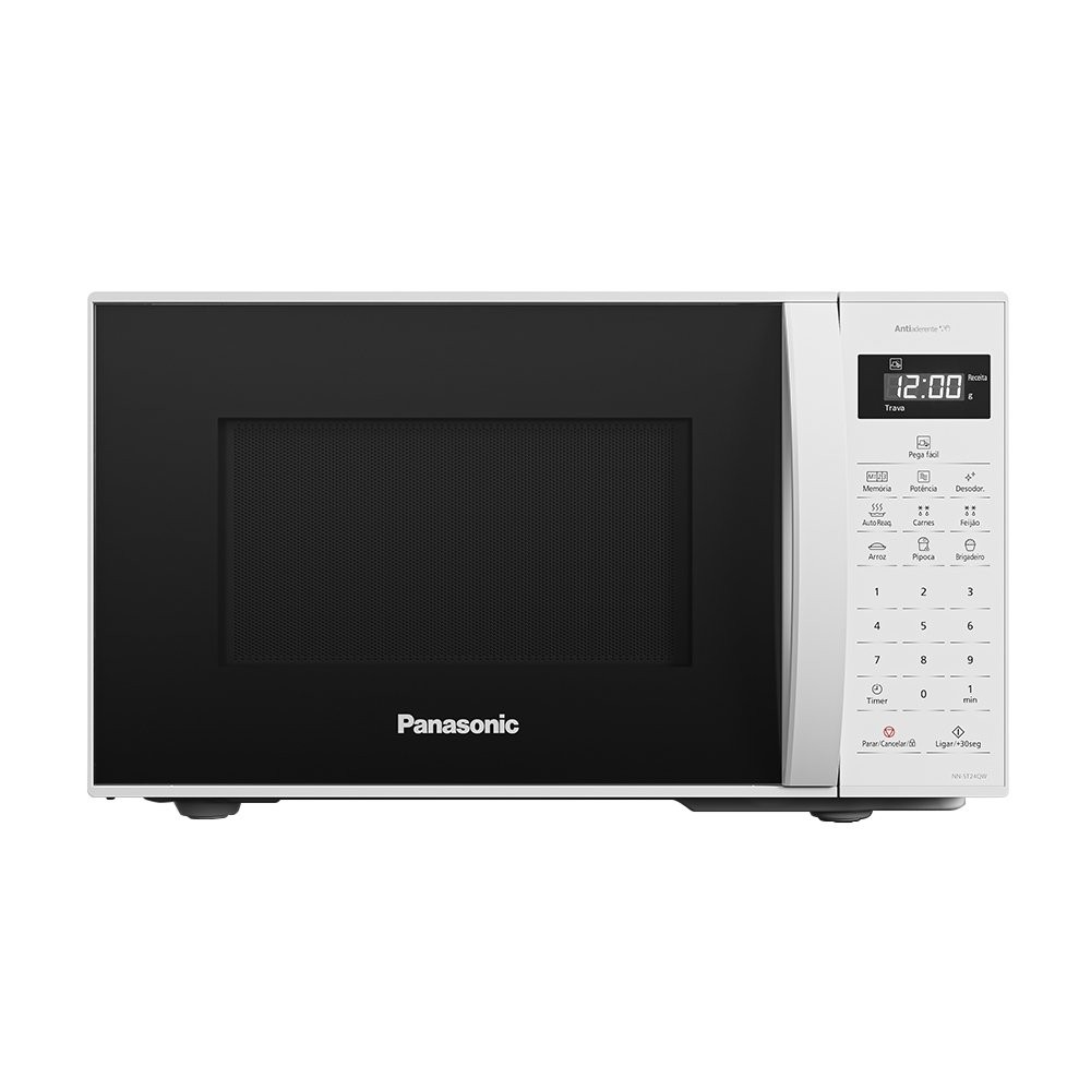 Micro-Ondas Panasonic NN-ST24QWRUN 21 Litros, Branco