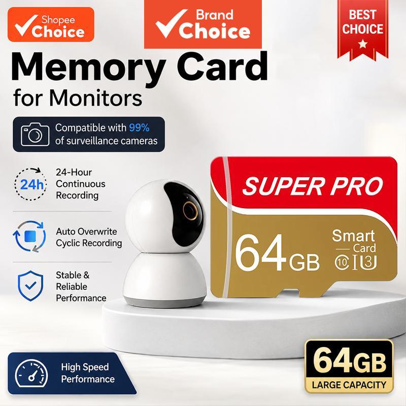 Micro SD TF cartão de memória Classe 10 de alta velocidade 128 GB 64 — Informática