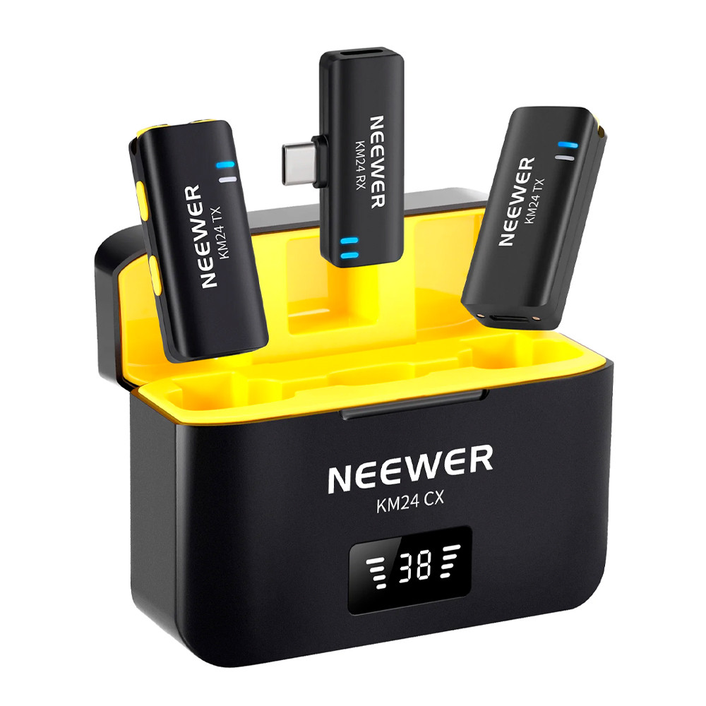 Microfone de Lapela Neewer Usb C p Iphone 15 Android Preto — Celulares e Acessórios