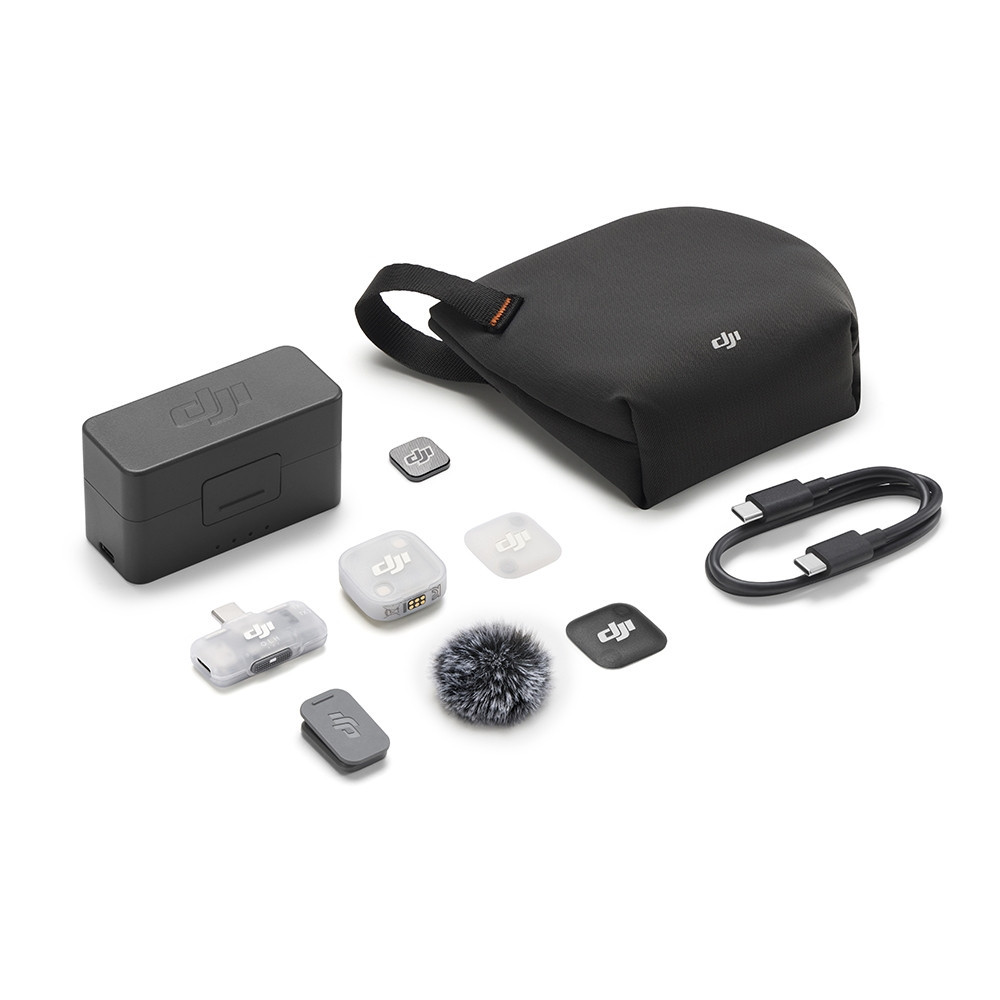 Microfone Dji Mic Mini 2 (1 TX Microfone 1 RX Receptor para