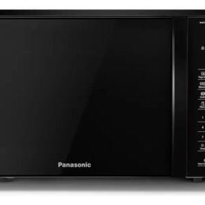 Microondas Panasonic Nn-st66nbru Black Glass 34L Dupla Refeição