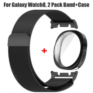 Milanese Loop Band Tpu Caso Para Samsung Galaxy Watch 8 40mm 44mm 2