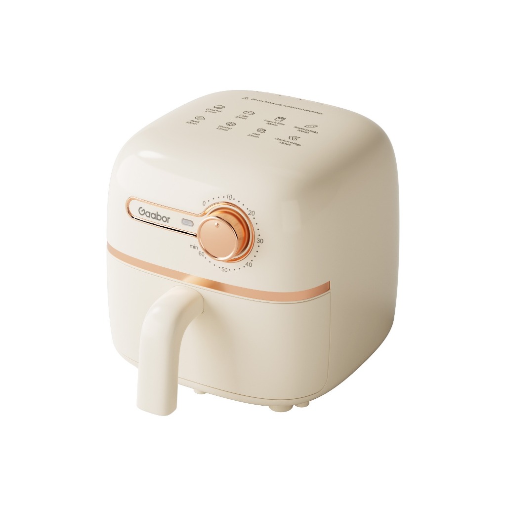 Mini Fritadeira Elétrica Air Fryer Gaabor Pocket 1,4L 900W — Eletroportáteis