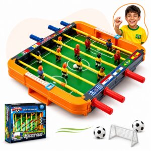 Mini Jogo de Futebol Totó Jogos Pebolim Futebol de Mesa Grande