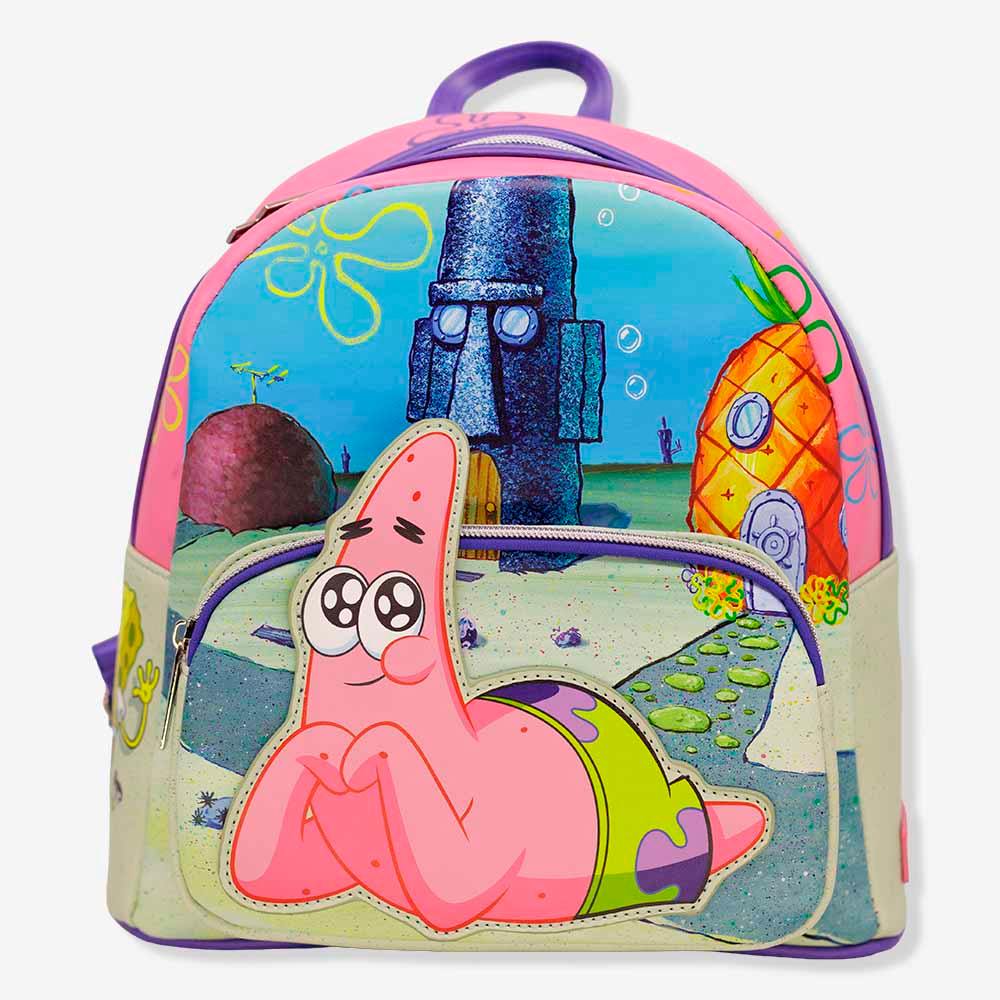 Mini Mochila Patrick Bob Esponja