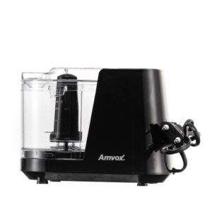 Mini Processador Elétrico Amvox 100W Apr 1001 Black