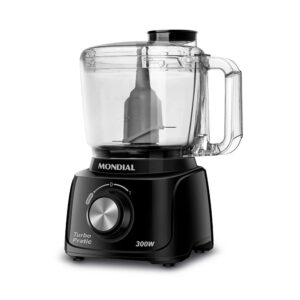 Mini Processador Mondial Turbo Pratic Preto 220V