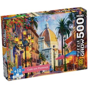 Mini Quebra-cabeça 500 peças Café em Florença Mini Puzzle 500 peças
