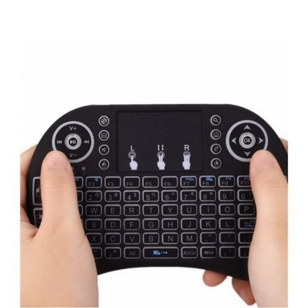 Mini Teclado Usb Led Touchpad Smart Tv Pc Ps3 frete grátis — TV e Vídeo
