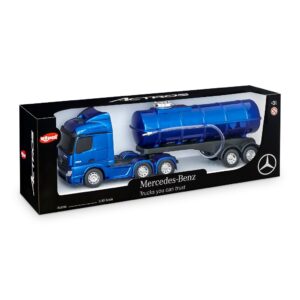 Miniatura Caminhão de Brinquedo Mercedes Benz Actros Tanque