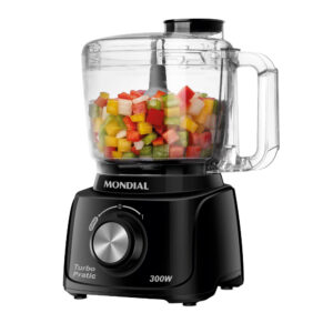 Miniprocessador de Alimentos Turbo Pratic Mondial 300w 110v